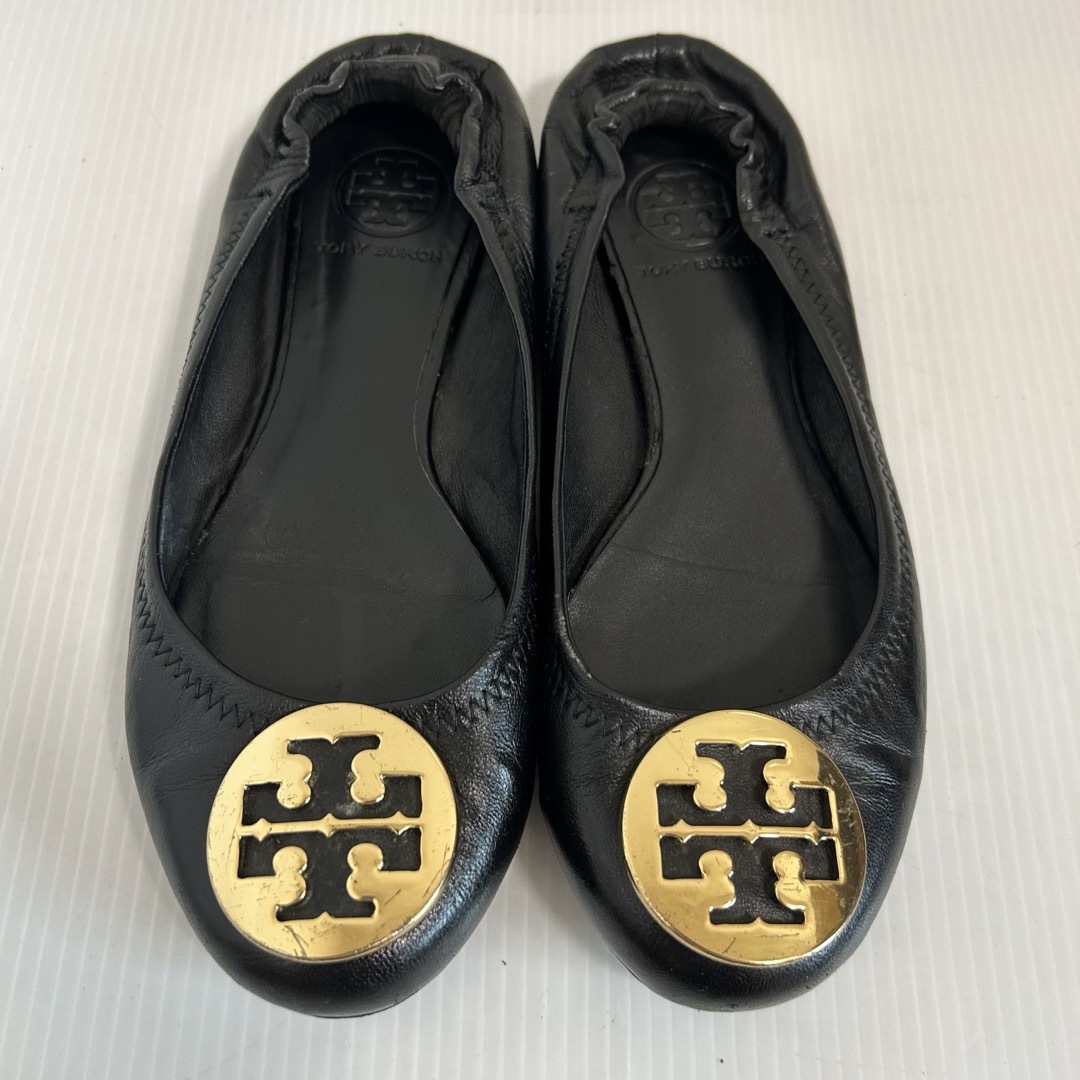 Tory Burch(トリーバーチ)のTORY BURCH トリーバーチ 定番 バレエシューズ ブラック 24.0cm レディースの靴/シューズ(バレエシューズ)の商品写真