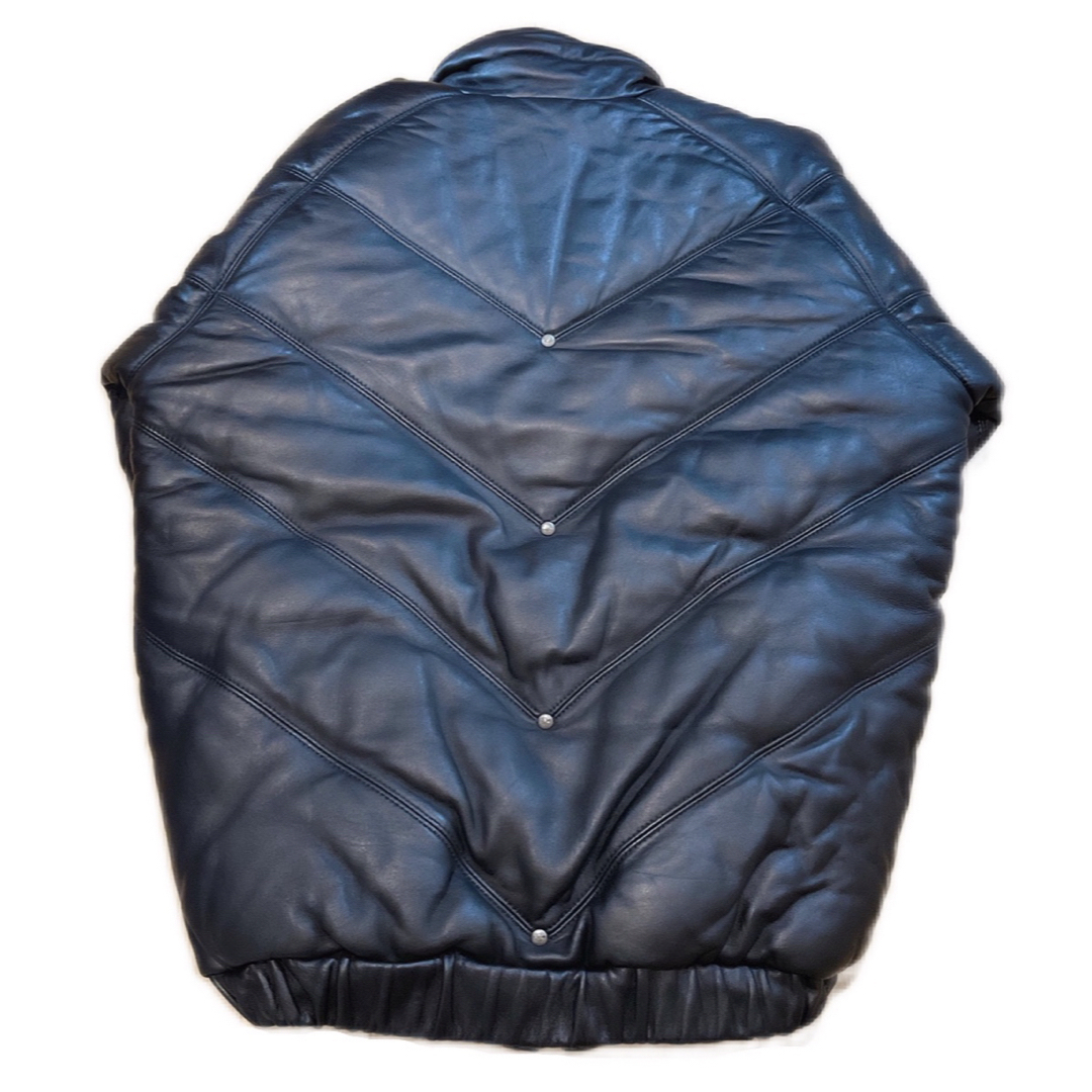 adidas - アディダス ラム レザー 本革 ジャケット ブルゾン adidas - アディダス ラム レザー 本革 ジャケット ブルゾン