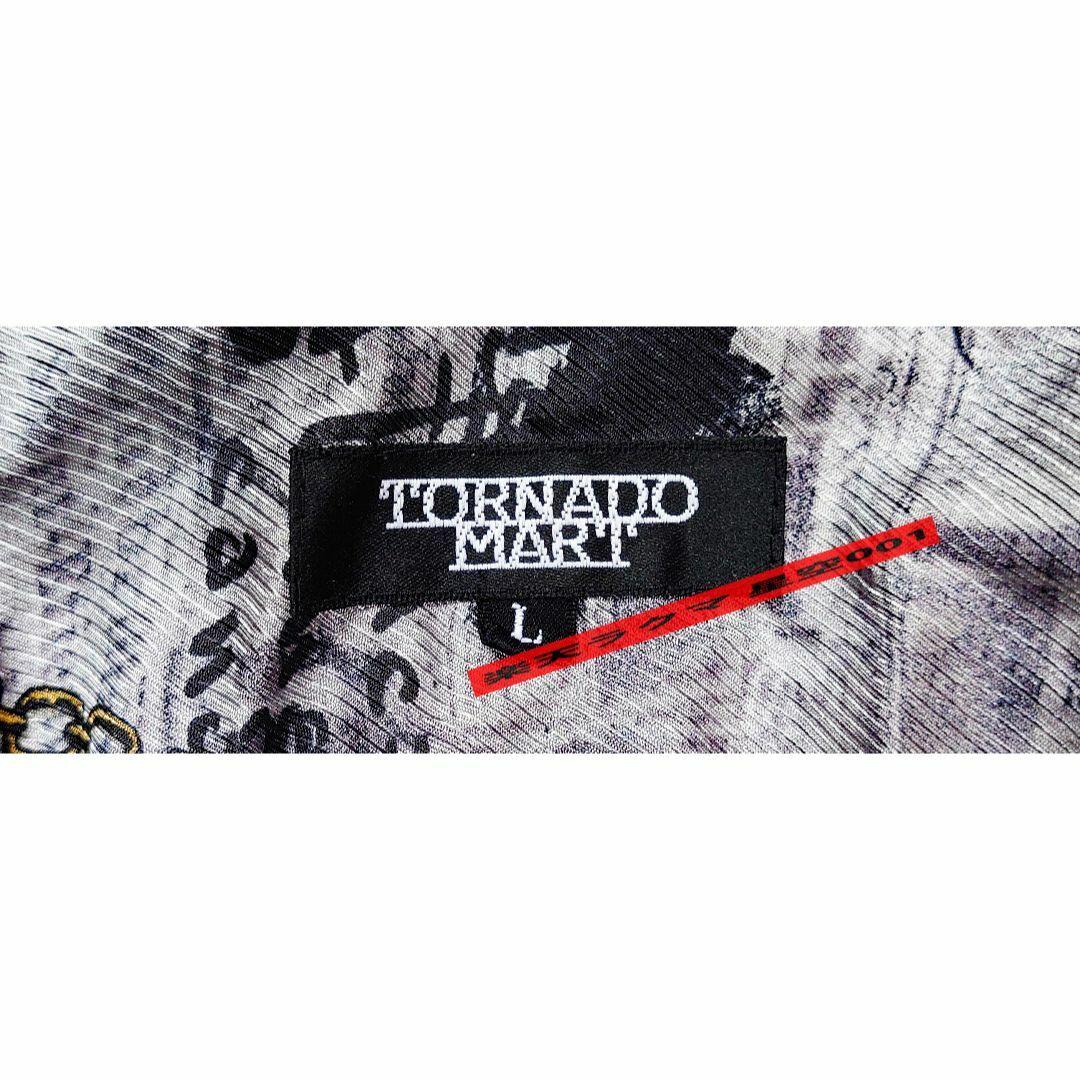 TORNADO MART(トルネードマート)の美品 TORNADOMART ロゴマークチェーン 長袖シャツ トルネードマート メンズのトップス(シャツ)の商品写真