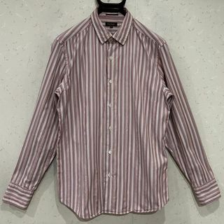 ポールスミス(Paul Smith)の＊ポールスミス マルチカラー ストライプ 総柄 長袖 シャツ トップス M(シャツ)