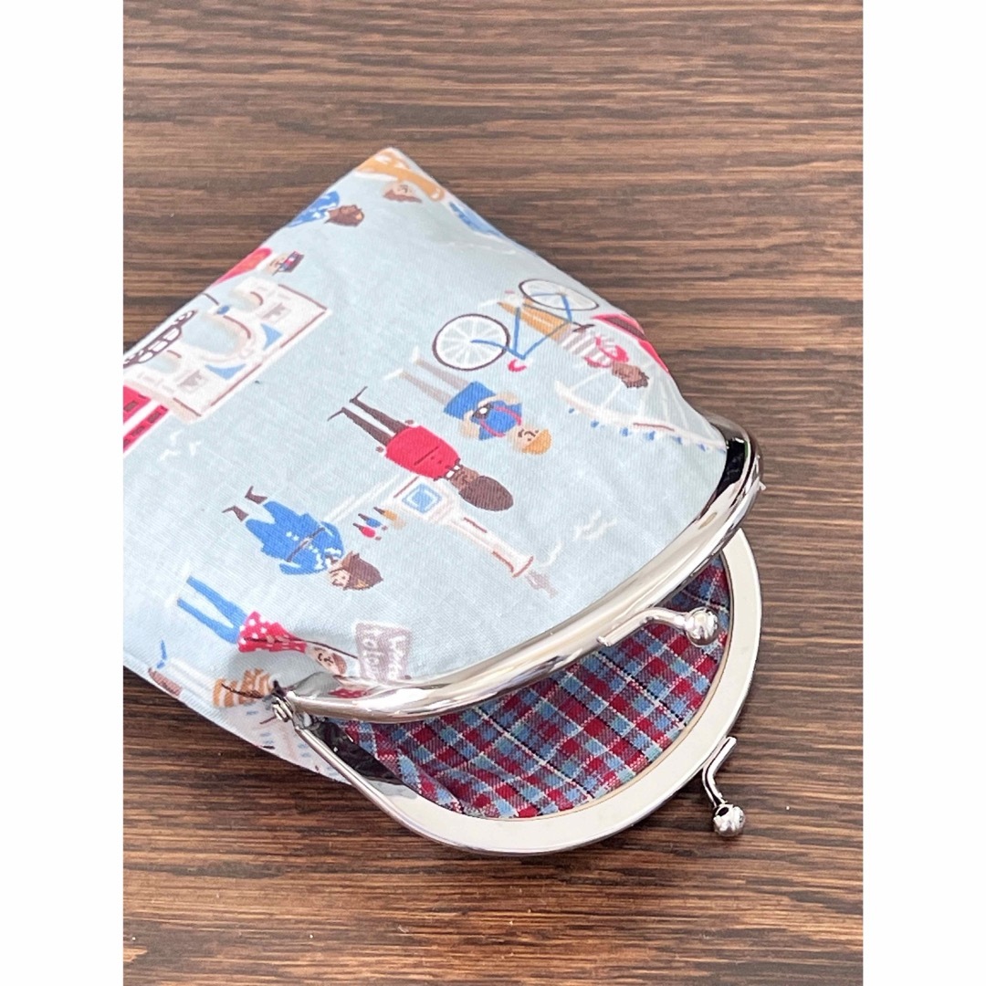 Cath Kidston(キャスキッドソン)のキャスキッドソン　がま口財布　ロンドンピープル レディースのファッション小物(財布)の商品写真