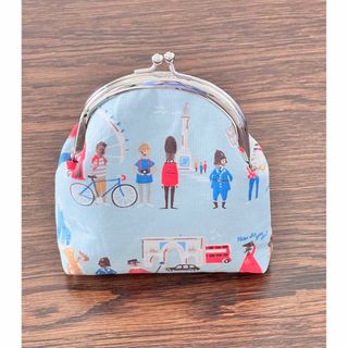 キャスキッドソン(Cath Kidston)のキャスキッドソン　がま口財布　ロンドンピープル(財布)