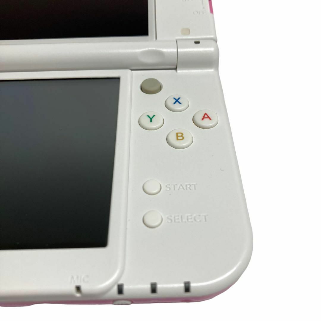 ニンテンドー3DS(ニンテンドー3DS)のNewニンテンドー3DS LL ピンク×ホワイト エンタメ/ホビーのゲームソフト/ゲーム機本体(携帯用ゲーム機本体)の商品写真