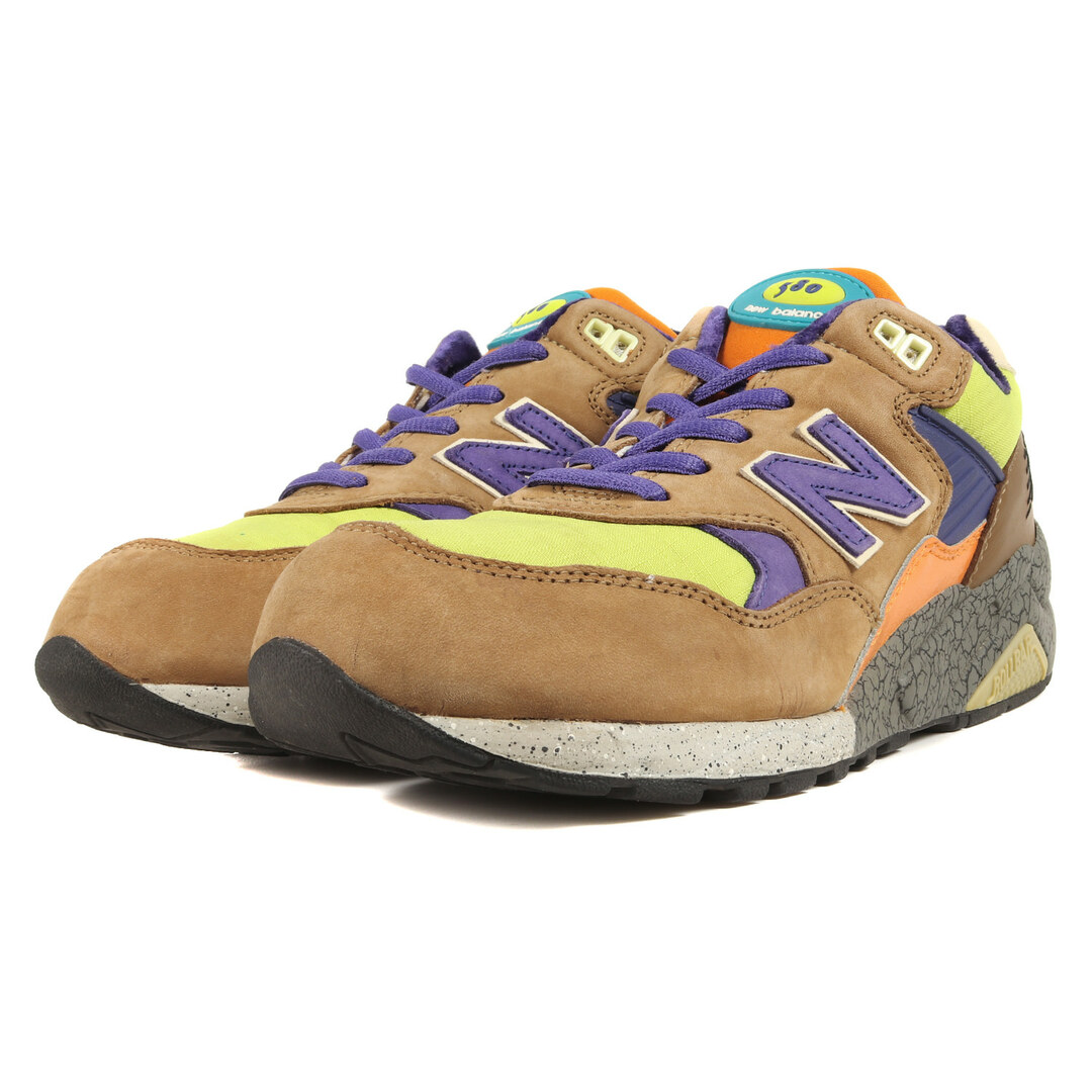 New Balance(ニューバランス)のNEW BALANCE ニューバランス サイズ:27.0cm HECTIC mita sneakers 第13弾 MT580 BLE 2008年製 ヘクティク ミタスニーカーズ コラボ ブラウン ライム US9 D ローカット スニーカー シューズ 靴【メンズ】【中古】 メンズの靴/シューズ(スニーカー)の商品写真