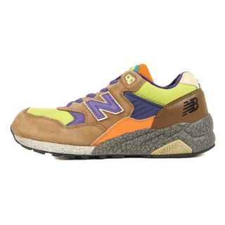 ニューバランス(New Balance)のNEW BALANCE ニューバランス サイズ:27.0cm HECTIC mita sneakers 第13弾 MT580 BLE 2008年製 ヘクティク ミタスニーカーズ コラボ ブラウン ライム US9 D ローカット スニーカー シューズ 靴【メンズ】【中古】(スニーカー)