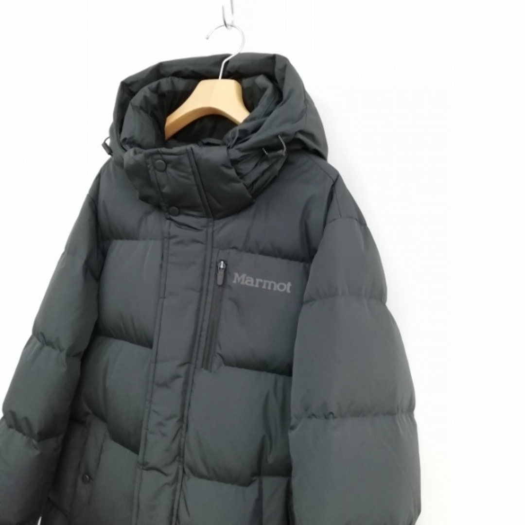 MARMOT(マーモット)のフーデッド ダウン コート ベンチコート ロング ジャケット 美品 95 / M メンズのジャケット/アウター(ダウンジャケット)の商品写真