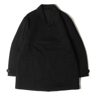 コムデギャルソン(COMME des GARCONS)のCOMME des GARCONS コムデギャルソン コート サイズ:M 98AW パデッド ライニング レイヤード コットン コート 中わた 90s AD1998 HOMME 田中オム ドッキング ブラック 黒 日本製 アウター ジャケット【メンズ】【中古】(その他)