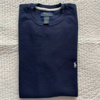 ポロラルフローレン(POLO RALPH LAUREN)のラルフローレン　ポロ　ロンT　トップス　レディース　ニット　春服　S　M(Tシャツ(長袖/七分))