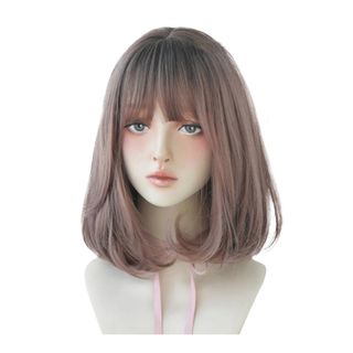 Wigs2you コスプレウィッグ☆C-002 C-Ash Brown 茶色の通販 by