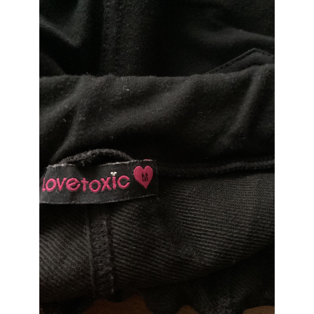 lovetoxic(ラブトキシック)のLove toxic パンツ黒 キッズ/ベビー/マタニティのキッズ服女の子用(90cm~)(パンツ/スパッツ)の商品写真