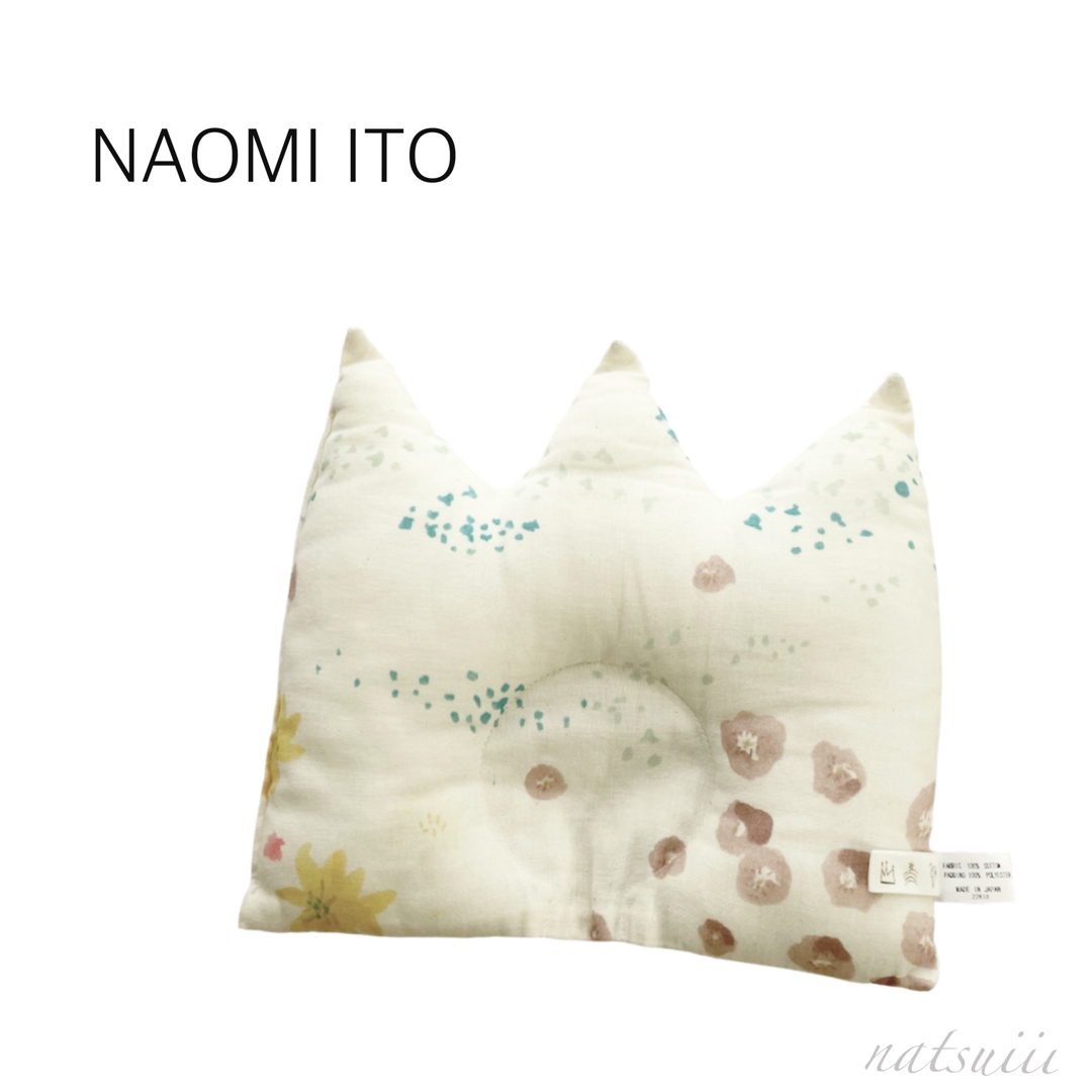 10mois(ディモワ)のNAOMI ITO ディモワ 10mois . アメザイク 王冠まくら キッズ/ベビー/マタニティの寝具/家具(枕)の商品写真