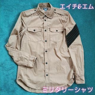 リーバイス(Levi's)のエイチ・アンド・エム　ミリタリーシャツ(シャツ)