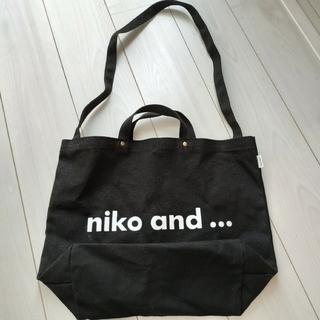 ニコアンド(niko and...)のNiko and... 2-wayキャンバストートバッグ(トートバッグ)