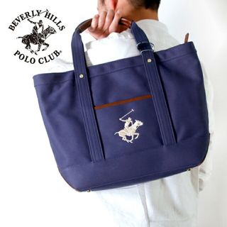 ビバリーヒルズポロクラブ(BEVERLY HILLS POLO CLUB（BHPC）)の【新品】ビバリーヒルズポロクラブ BEVERLY HILLS POLO CLUB バッグ メンズ 152454 キャンバストートバッグL(バッグパック/リュック)