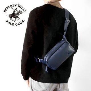 ビバリーヒルズポロクラブ(BEVERLY HILLS POLO CLUB（BHPC）)の【新品】ビバリーヒルズポロクラブ BEVERLY HILLS POLO CLUB バッグ メンズ 282800 Men's 横型ボディバッグ(バッグパック/リュック)