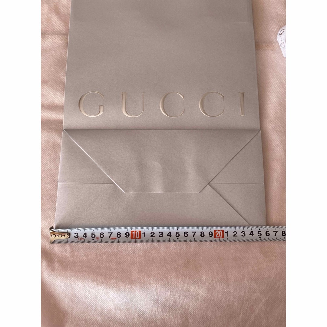 Gucci(グッチ)のGUCCI  箱　紙袋　リボン　セット レディースのバッグ(ショップ袋)の商品写真