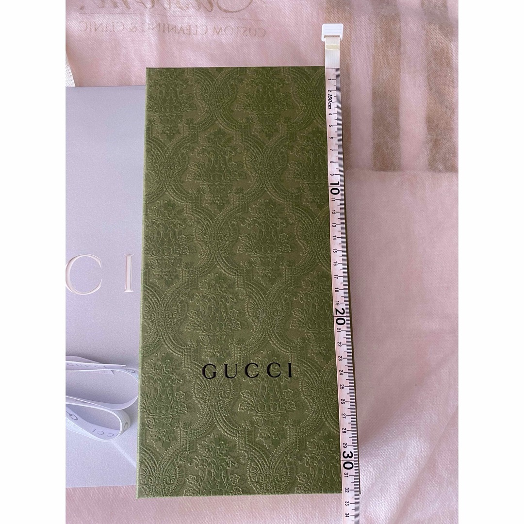 Gucci(グッチ)のGUCCI  箱　紙袋　リボン　セット レディースのバッグ(ショップ袋)の商品写真