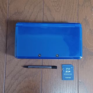 ニンテンドー3DS(ニンテンドー3DS)のニンテンドー3DS コバルトブルー 中古(携帯用ゲーム機本体)