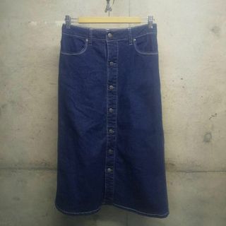 シマロン(CIMARRON)のCIMARRON JEANS SHIPSany 別注 デニムスカート M 濃紺(ロングスカート)