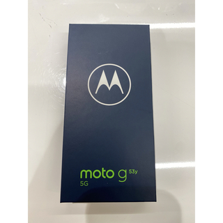 モト(MOTO)の【新品未使用】moto g53y 5G ペールピンク 128 GB(スマートフォン本体)