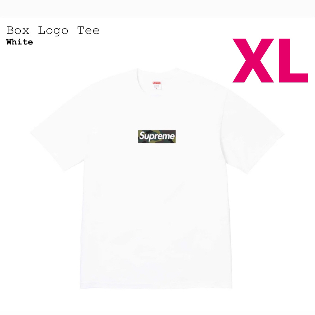 Supreme - Supreme box logo tee white XLの通販 by MMM's shop ...