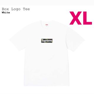 シュプリーム(Supreme)のSupreme box logo tee white XL(Tシャツ/カットソー(半袖/袖なし))