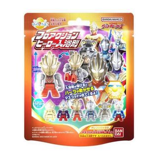 バンダイ(BANDAI)のびっくらたまご　ウルトラヒーローズ　フロアアクションヒーロー4 コンプセット(お風呂のおもちゃ)