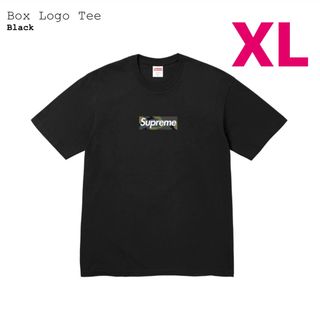 シュプリーム(Supreme)のSupreme box logo tee black XL(Tシャツ/カットソー(半袖/袖なし))