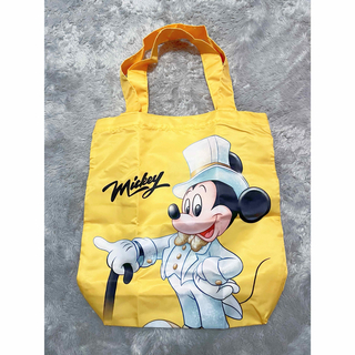 ディズニー(Disney)の東京ばな奈　エコバッグ　ミッキーマウス　限定品(キャラクターグッズ)