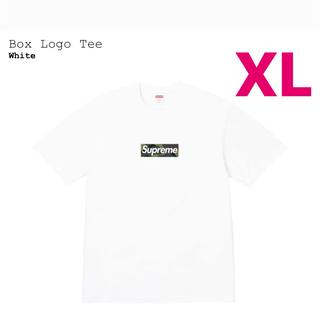 シュプリーム(Supreme)のSupreme box logo tee white XL(Tシャツ/カットソー(半袖/袖なし))
