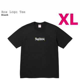 シュプリーム(Supreme)のSupreme box logo tee black XL(Tシャツ/カットソー(半袖/袖なし))