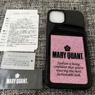 マリークワント(MARY QUANT)の新品　マリークワント　iPhoneケース(iPhoneケース)