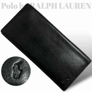 ポロラルフローレン(POLO RALPH LAUREN)のポロラルフローレン　長財布 本革　折り財布　お札入れ　コインケース　カード(長財布)