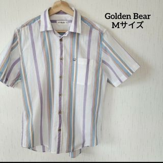 ゴールデンベア(Golden Bear)の【送料無料】Golden Bear メンズ シャツ ストライプ コットン リネン(シャツ)