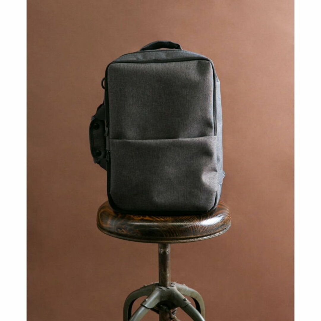 RODE SKO(ロデスコ)の【CHARCOAL】撥水3WAYリュック M メンズのバッグ(バッグパック/リュック)の商品写真
