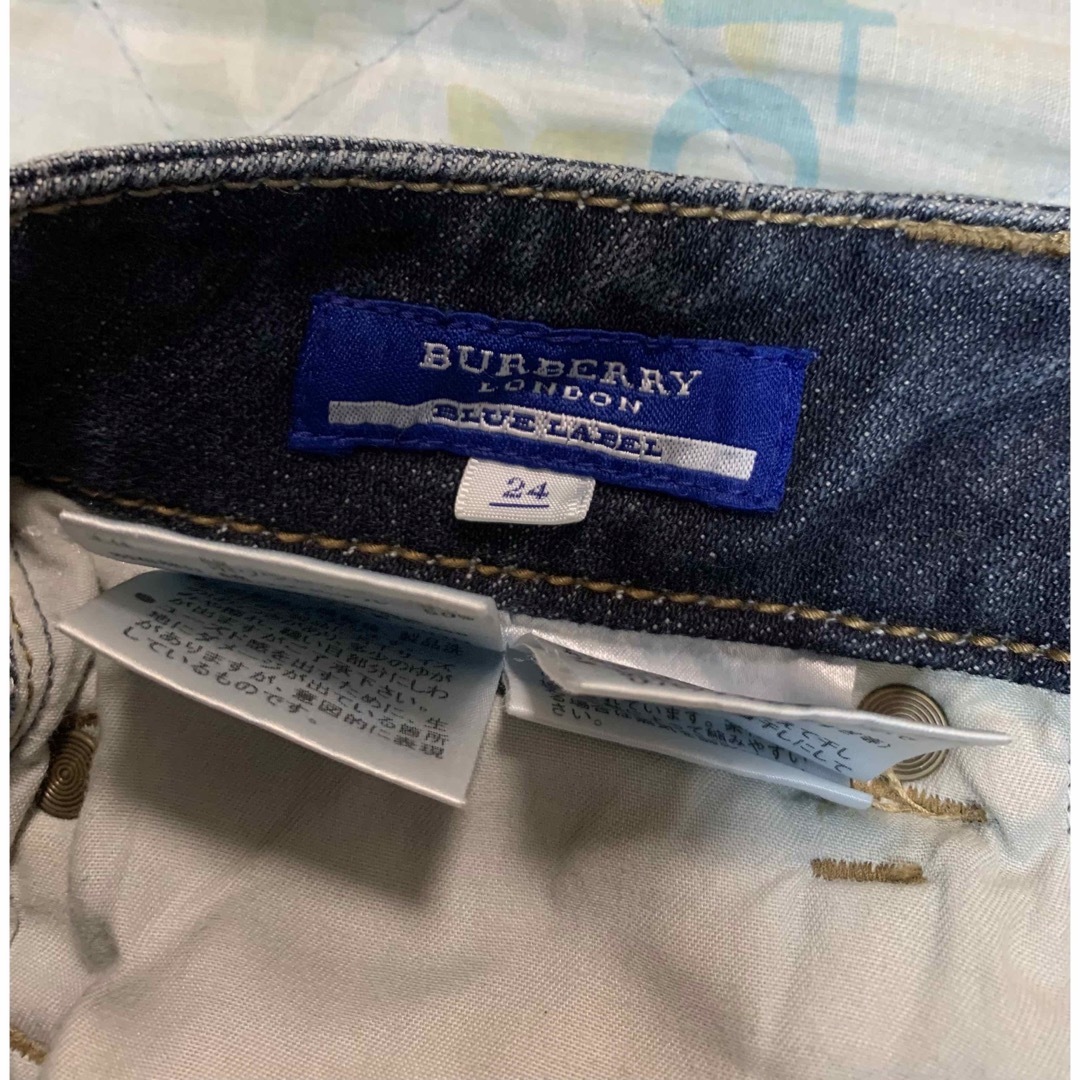 BURBERRY バーバリーブルーレーベル ノバチェックデニム レディース 24