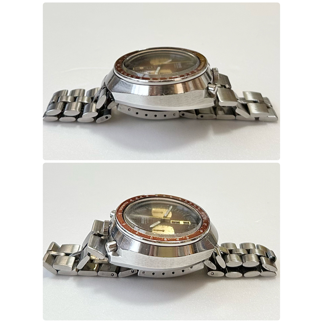 セイコー/スピードタイマー茶馬/6138-0040/腕時計/メンズ/ブルヘッド セイコー/スピードタイマー茶馬/6138-0040/腕時計/メンズ/ブルヘッド