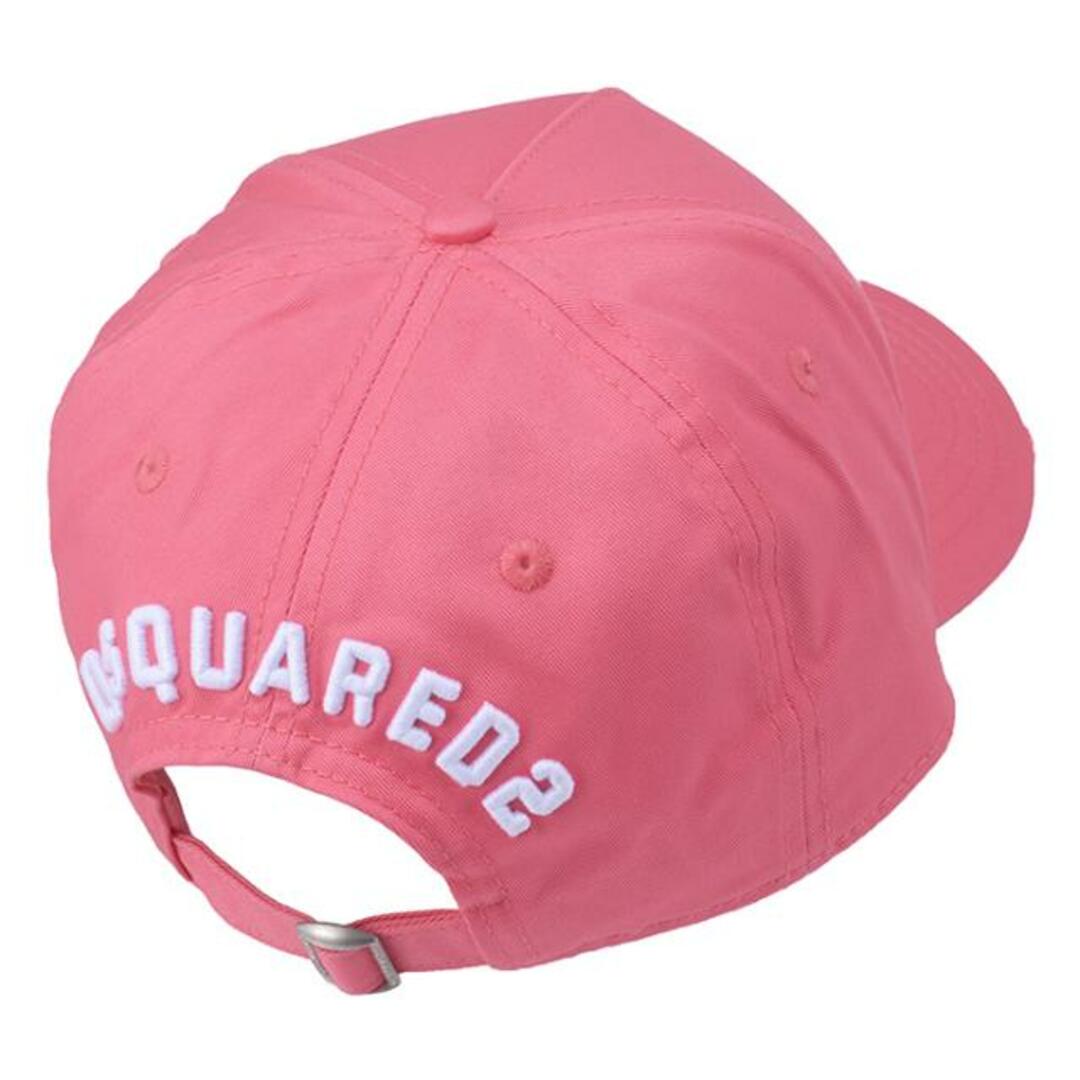 DSQUARED2(ディースクエアード)のDSQUARED2 ディースクエアード EMBRORIDERED BASEBALL CAPS ベースボールキャップ BCW4001 05C00001 M1972 ダークピンク  ダークピンク メンズの帽子(キャップ)の商品写真