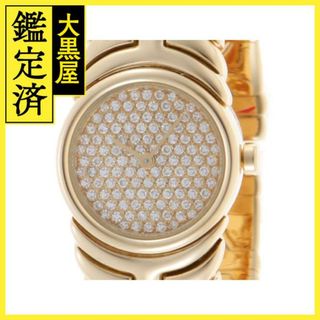 ブルガリ(BVLGARI)のブルガリ　パレンテシ　BJ01　イエローゴールド　ダイヤフェイス　【431】(腕時計)