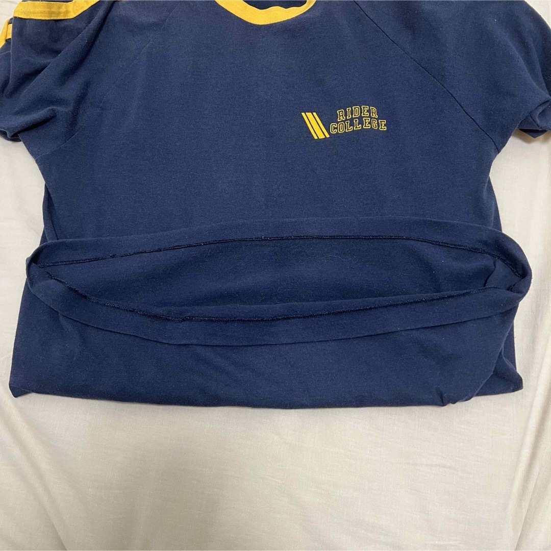 Champion(チャンピオン)の希少 70s後期 USA製 チャンピオン ヴィンテージ リンガーTシャツ XL メンズのトップス(Tシャツ/カットソー(半袖/袖なし))の商品写真