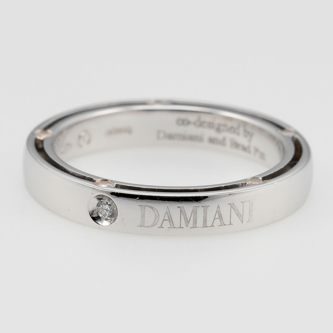 Damiani(ダミアーニ)の【Damiani】ダミアーニ Dサイド K18ゴールド×ダイヤモンド×WG PG 8.5号 約3.78g _ リング・指輪 レディースのアクセサリー(リング(指輪))の商品写真