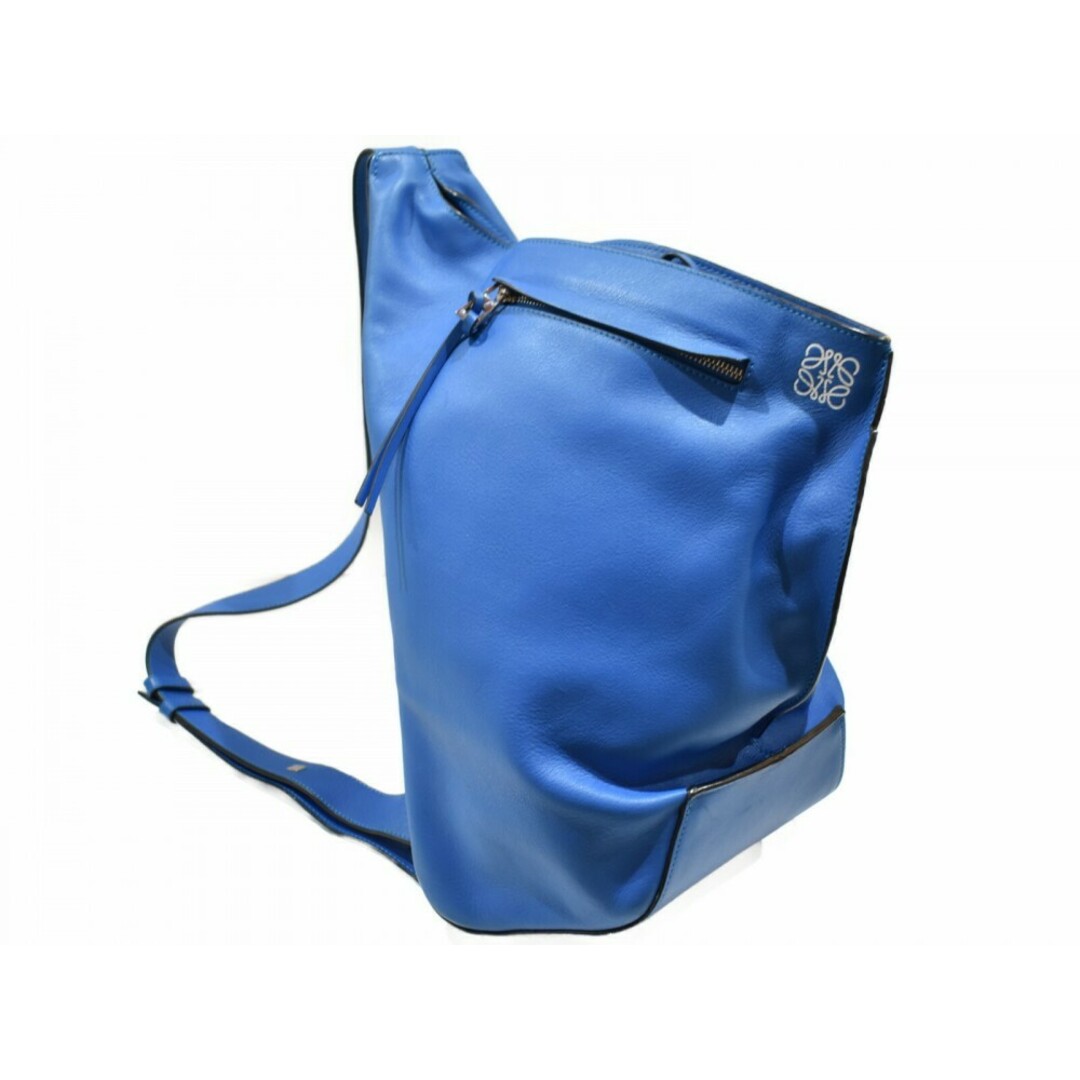 LOEWE - 【布袋あり】LOEWE ロエベ アントン レザー ブルー LOEWE - 【布袋あり】LOEWE ロエベ アントン レザー ブルー