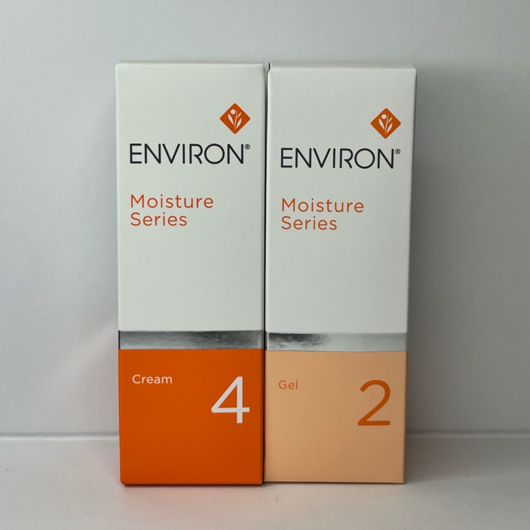 ENVIRON(エンビロン)のエンビロン　ENVIRON   モイスチャークリーム４　モイスチャージェル２ コスメ/美容のスキンケア/基礎化粧品(フェイスクリーム)の商品写真