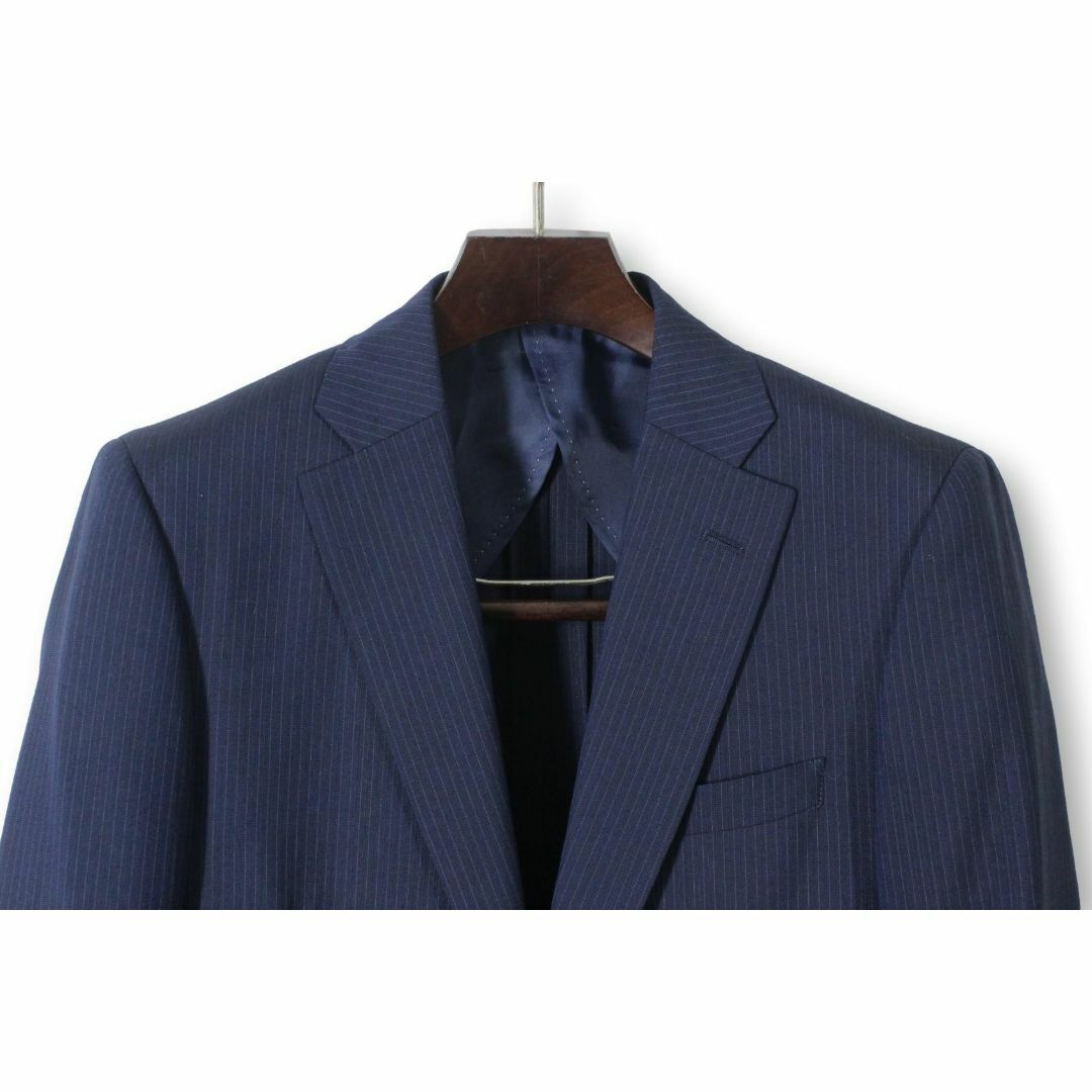 AEON(イオン)の【新品同様】TOPVALU トップバリュ スーツ Y5 メンズ スリム体 M 紺 メンズのスーツ(セットアップ)の商品写真
