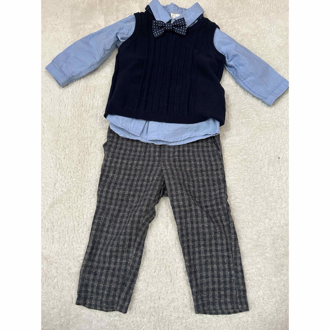 H&M(エイチアンドエム)の男児 入園式セット キッズ/ベビー/マタニティのキッズ服男の子用(90cm~)(ドレス/フォーマル)の商品写真