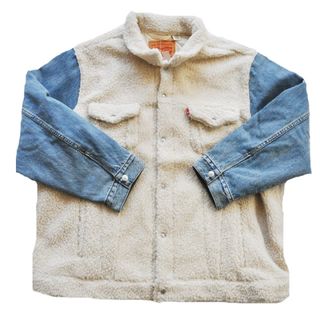 リーバイス(Levi's)のLEVI’S /  RELAXED FIT BOA DENIM JACKET(Gジャン/デニムジャケット)