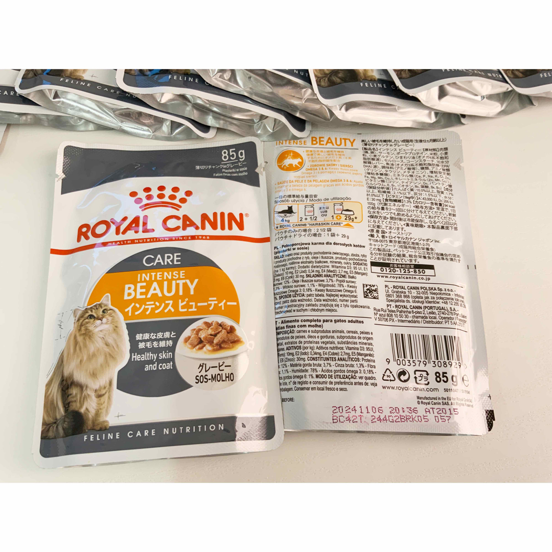 ROYAL CANIN(ロイヤルカナン)のロイヤルカナン・インテンスビューティー・グレービー85g×20袋 その他のペット用品(ペットフード)の商品写真