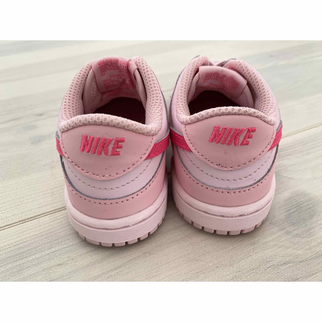 NIKE(ナイキ)のNIKE ナイキ ダンク ベビーシューズ ピンク 14cm キッズ/ベビー/マタニティのベビー靴/シューズ(~14cm)(スニーカー)の商品写真