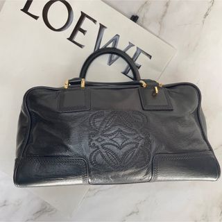 LOEWE - ロエベ　loewe アマソナ28 レザー　ボストンバック　アナグラム