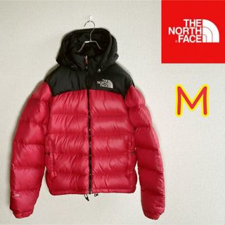 ザノースフェイス(THE NORTH FACE)のノースフェイス　ダウンジャケット　700フィル　レッド　メンズＭ相当(ダウンジャケット)